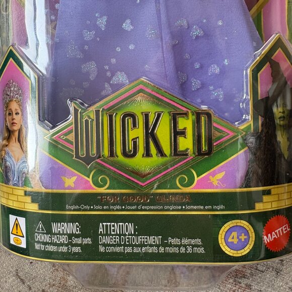 NWT Wicked: For Good Singing Glinda Doll, Movie-Inspired Outfit - Picture 2 of 12